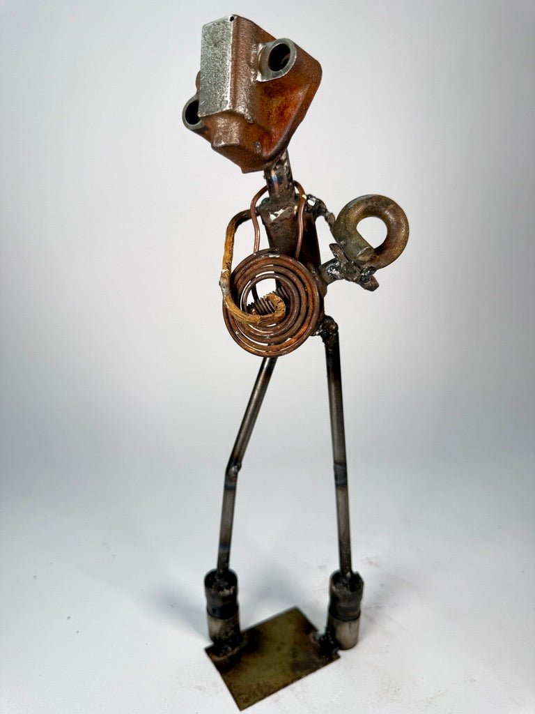 The Memtones - Original Reclaimed Metal Sculpture