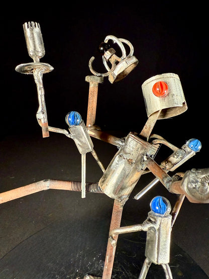 No More King Bots – Original Sculpture