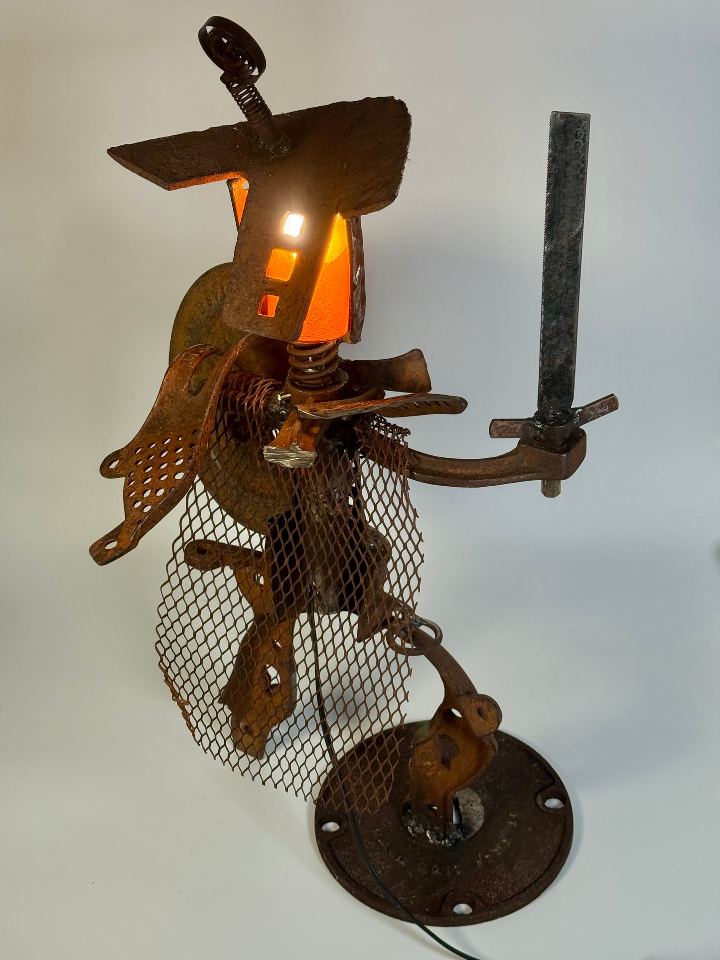 Don Qui'lote – Original Robot Art Table Lamp