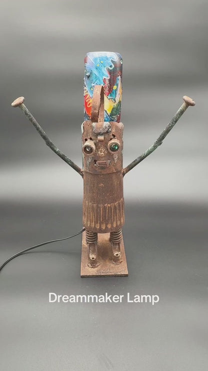 Dreammaker – Original Robot Art Lamp and Sculptural Lighting