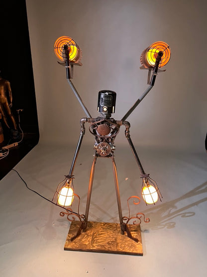 Original Art Lamp by RVA246, Flyboy, Op. 8